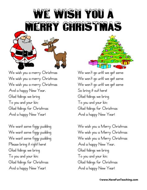 holiday lyrics